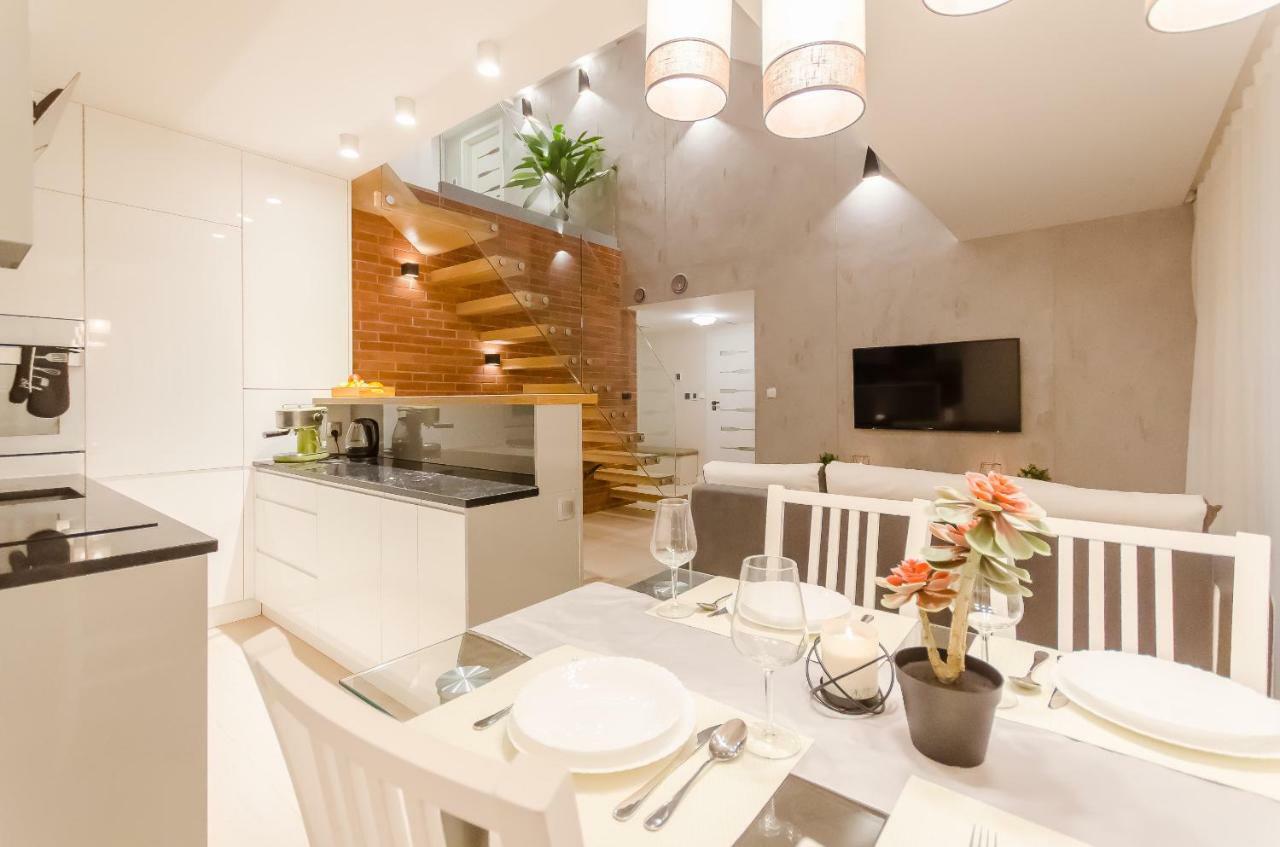 Central Penthouse With Terrace Cracóvia Exterior foto